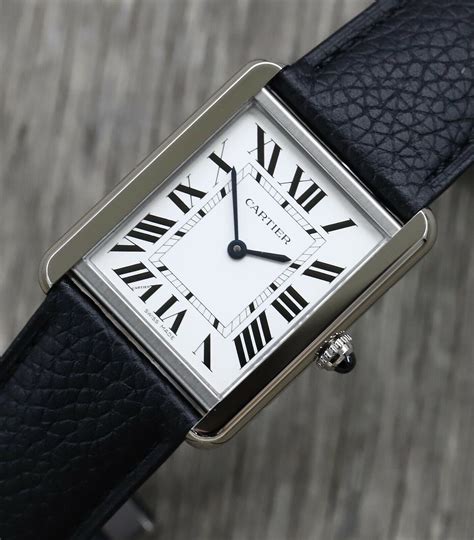 montre tank cartier homme|cartier tank solo large.